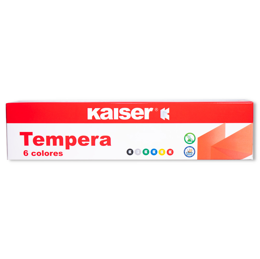 CAJA TEMPERA 6 COLORES