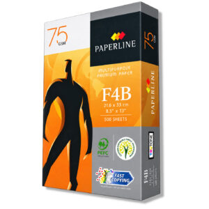 Resma de papel oficio Paperline – Caja x 5 resmas